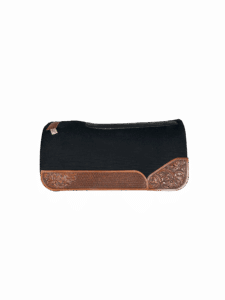 custom hand tooled saddle pad