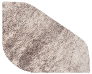 Gray Brindle Cowhide