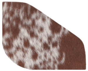 Red/White Speckle Cowhide