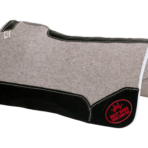 western wool saddle pad for horse