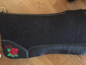 Best Ever Pads custom western saddle pad