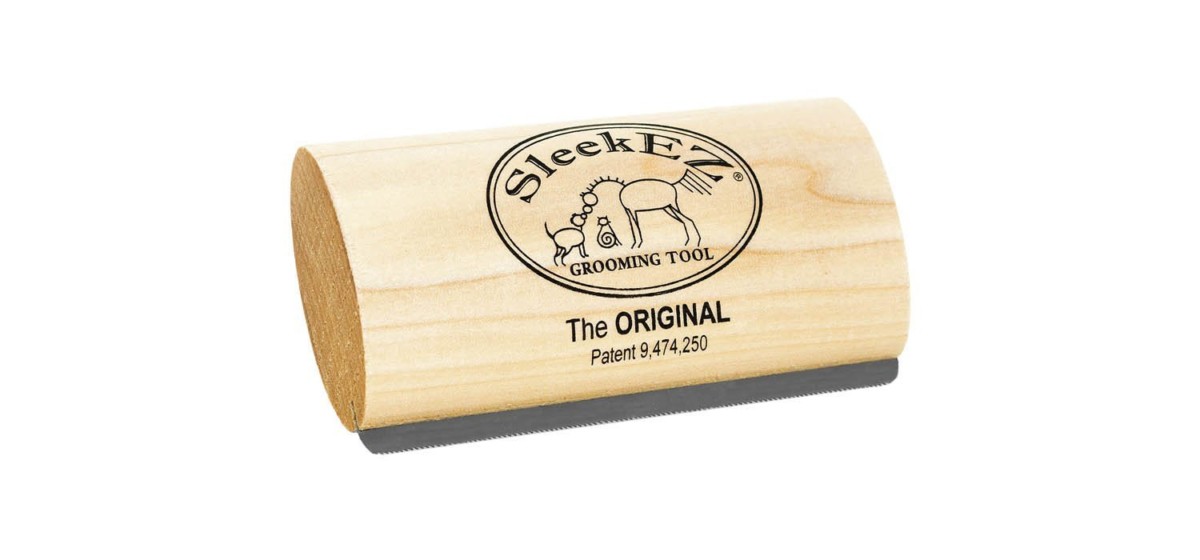 SleekEZ® Saddle Pad Brush & Horse Grooming Tool Best Ever Pads