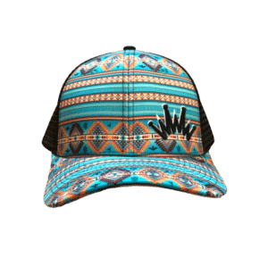 navajo print hat