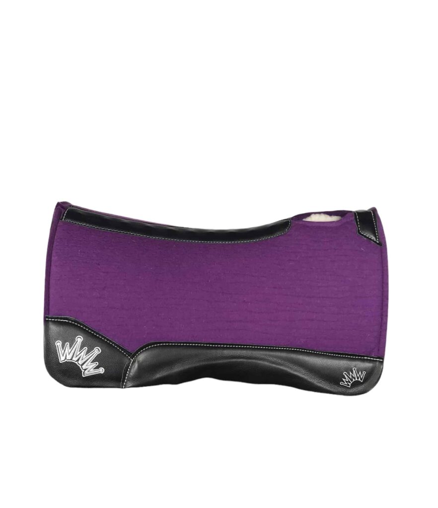 32x32 1" Purple Kush Fleece Saddle Pad (86781) Best Ever Pads