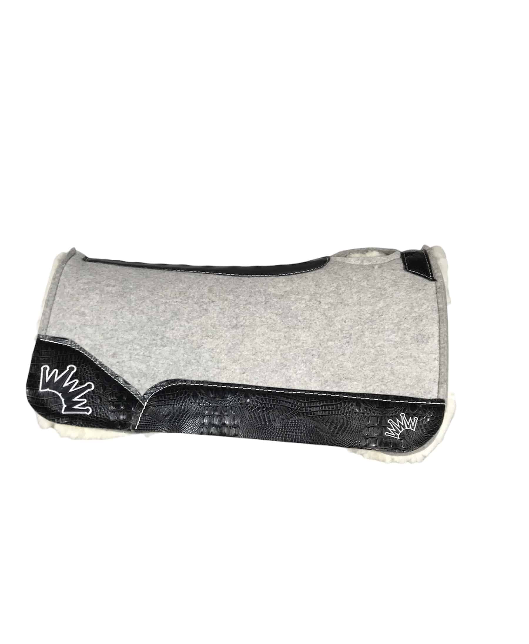 30x30 3/4" Gray Kush Fleece Saddle Pad (87803) Best Ever Pads