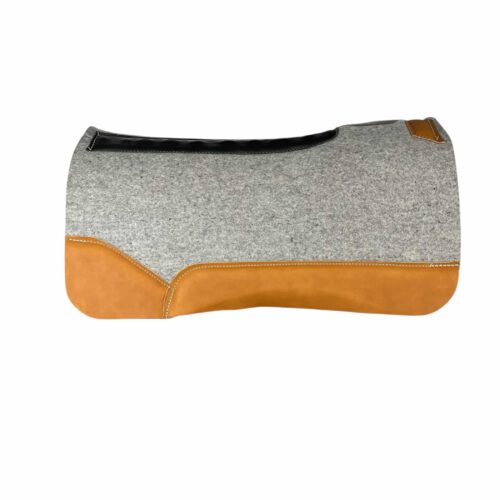 30x30 1.25" Gray Kush Wool Saddle Pad (#128361)