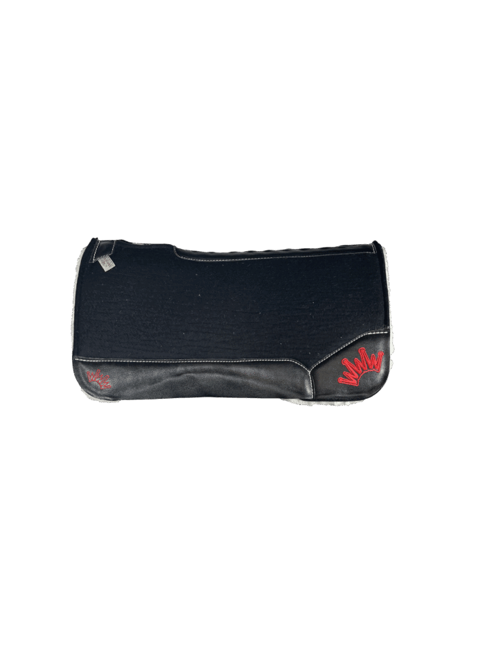 Fleece Black Kush - Black Leather - Crown Red Fleece Black Kush - Black Leather - Crown Red