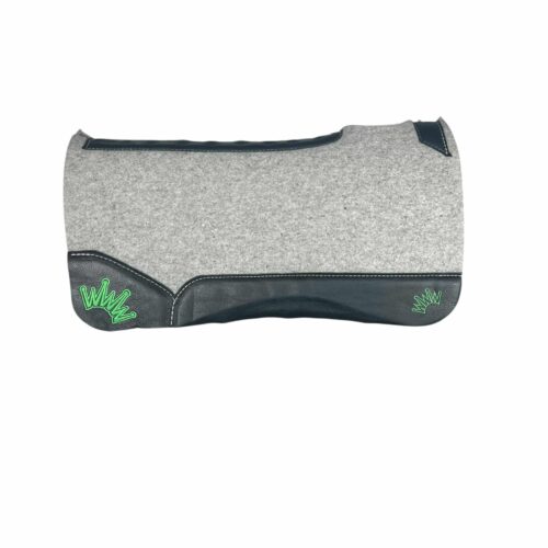 30x30 1" Gray Kush Wool Saddle Pad (#129144)