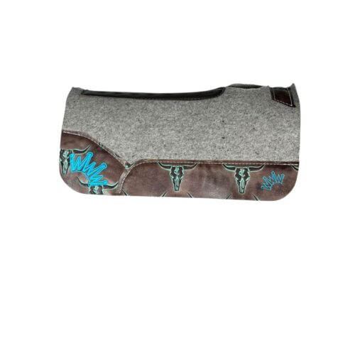 25x25 3/4" Gray Kush PONY Saddle Pad (#131381)