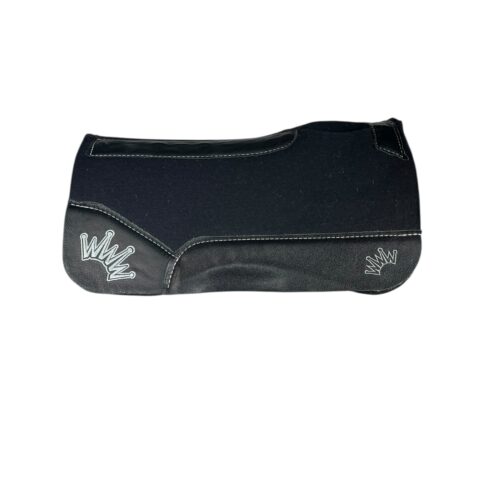 25x25 1" Black Kush PONY Saddle Pad (#131403)
