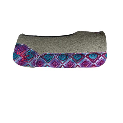 25x25 3/4" Gray Kush PONY Saddle Pad (#131424)
