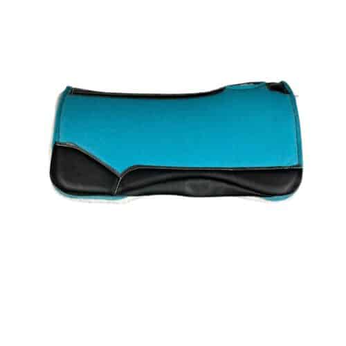 30x30 1" Turquoise Kush Fleece Saddle Pad (#133866)