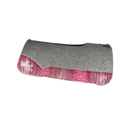 30x30 1" Gray Kush Wool Saddle Pad (#132034)