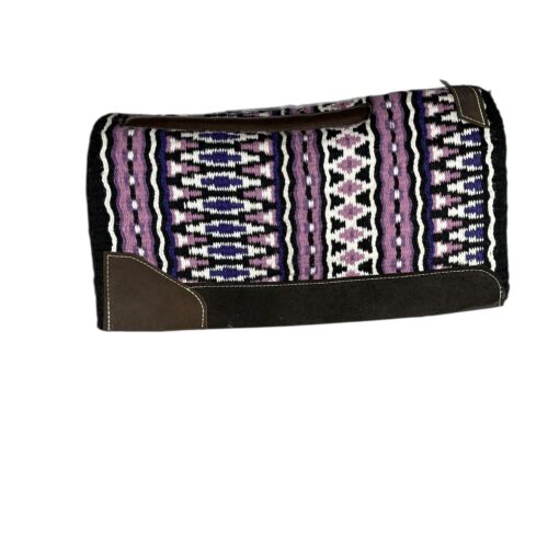 34x36 1" OG Sedonna Purple Navajo Saddle Pad (#133881)