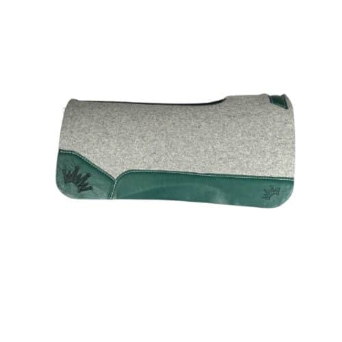 32x32 3/4" Gray Kush Wool Saddle Pad (#133183)