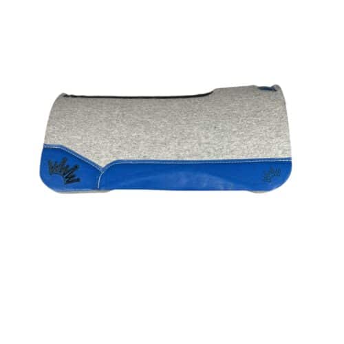 32x32 1.25" Gray Kush Wool Saddle Pad (#132287)