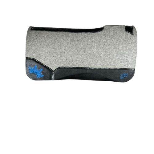 32x32 3/4" Gray Kush Wool Saddle Pad (#133184)