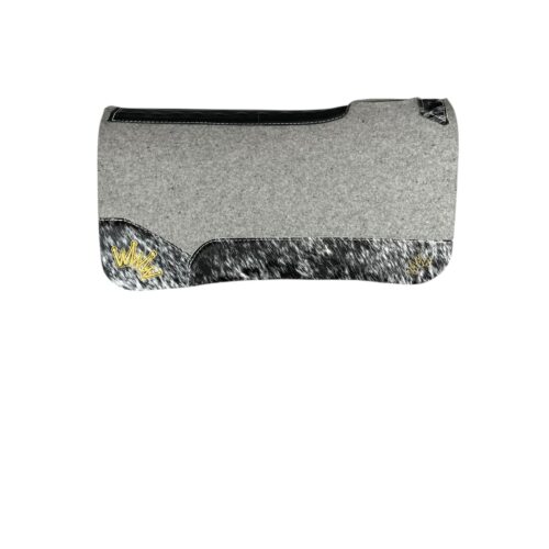 32x32 3/4" Gray Kush Wool Saddle Pad (#133187)