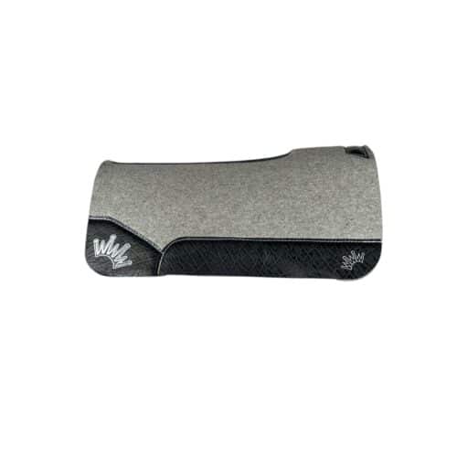 30x30 1" Gray Kush Wool Saddle Pad (#132041)