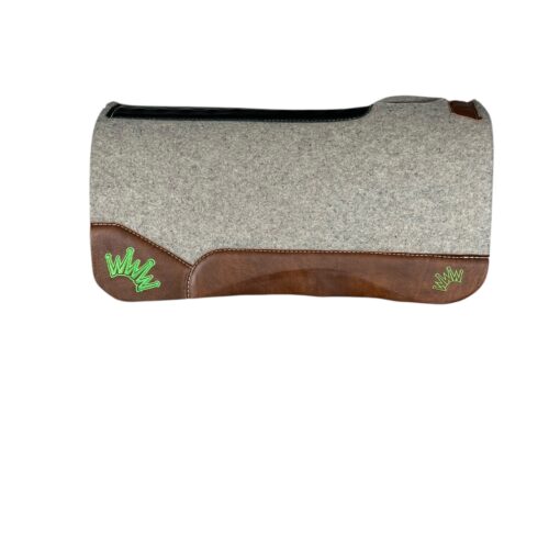 32x32 1" Gray Kush Wool Saddle Pad (#133917)