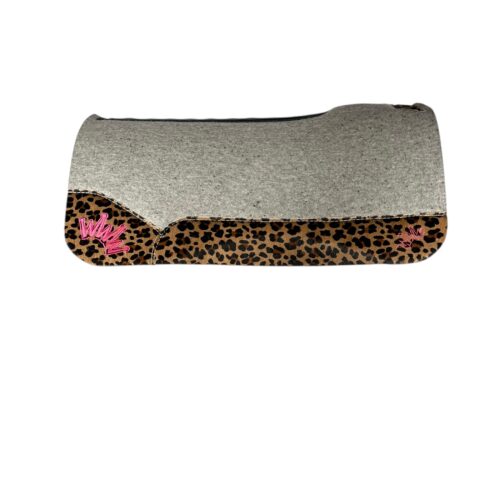 32x32 1" Gray Kush Wool Saddle Pad (#133568)