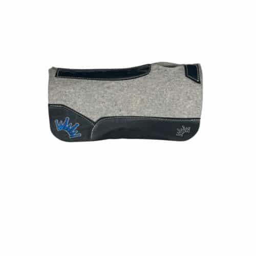 25x25 1/2" Gray Kush PONY Saddle Pad (#133313)