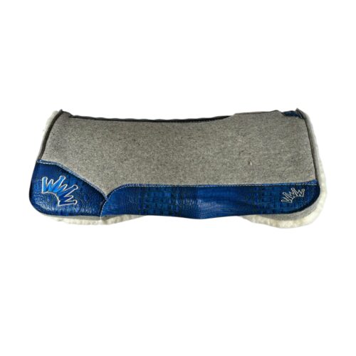 30x30 3/4" Gray Kush Fleece Saddle Pad (#132144)