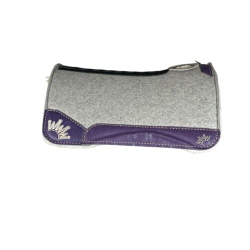 32x32 1" Gray Kush Fleece Saddle Pad (#133906)