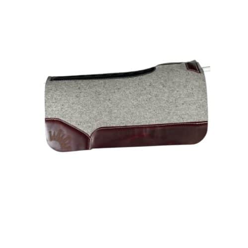 30x30 1" Gray Kush Wool Saddle Pad (#132050)