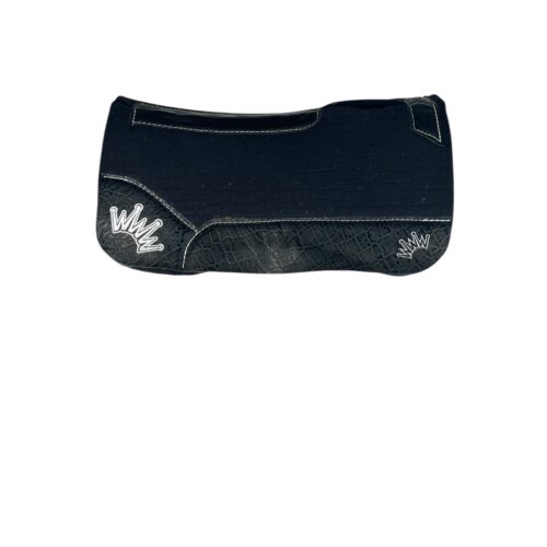 25x25 1" Black Kush PONY Saddle Pad (#133310)