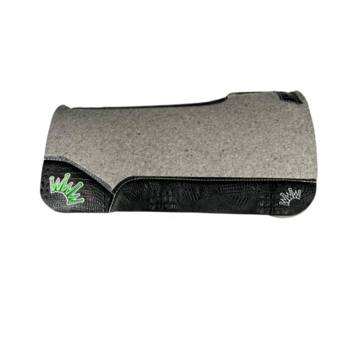 30x30 1" Gray Kush Wool Saddle Pad (#132052)