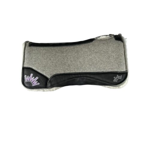 30x30 3/4" Gray Kush Fleece Saddle Pad (#132150)